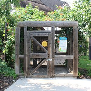Parakeet Aviary Entrance - Children's Adventure Trails