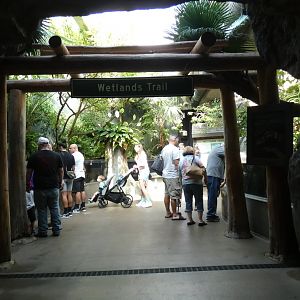 Wetlands Trail Entrance - Aug. 2021