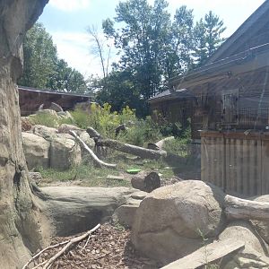 River Otter Enclosure, Otter Passage - Aug. 2021
