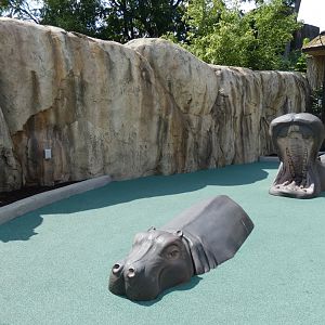 Hippo Sculptures, Hippo Haven - Aug. 2021