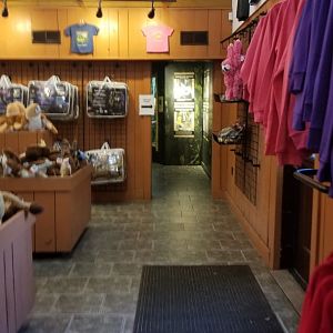 Living Treasures LH - Gift shop, entrance to Amazon Room