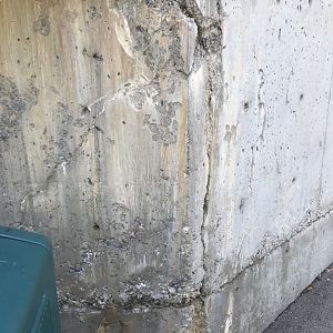 42 year-old concrete ramp showing it’s age