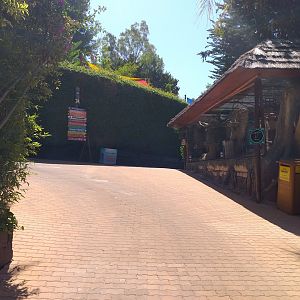 View from the marmoset exhibit  -MundoMar Benidorm (2021)