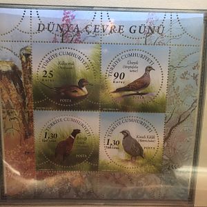 Turkish postal stamps