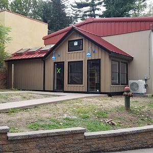 Elmwood Park - Future sloth exhibit entrance