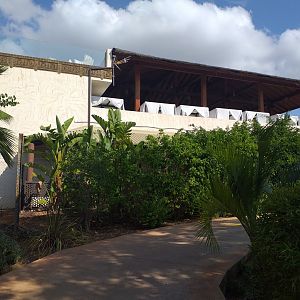 View of the hotel next door -TerraNatura Benidorm (2021)