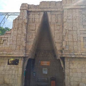 Aviary entrance -TerraNatura Benidorm (2021)