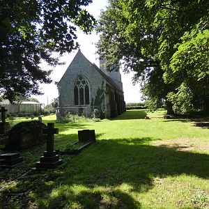 Church next to tiger enclosure
