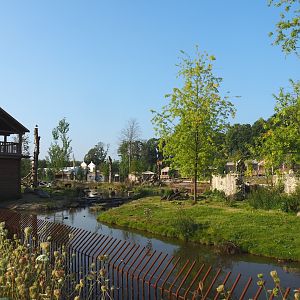 American black bear and Eurasian brown bear exhibit, 2021-09-02