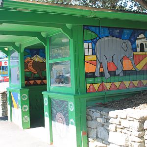 Zoo bus stop
