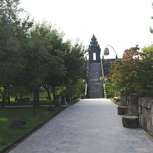 Road to the Flower Temple (Orangutan house), 2021-09-02