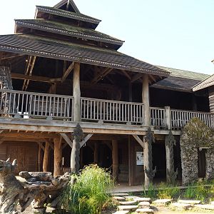 Craftman's House and Second Sumatran orangutan house, 2021-09-02