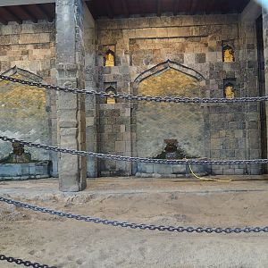 Interior of the Asian elephant temple, 2021-09-02