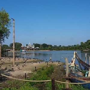 View of lake and beach area, 2021-09-02