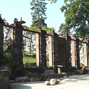 Sulawesi crested macaque viewing area, 2021-09-02