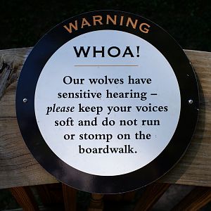 maned wolf sign
