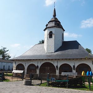 Petting zoo animal house, 2021-09-02