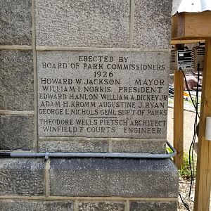 MD Zoo, Main Valley - Cornerstone of elephant house