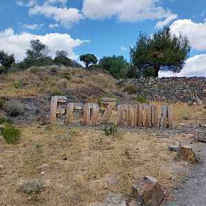 Ecozonia - Entrance sign