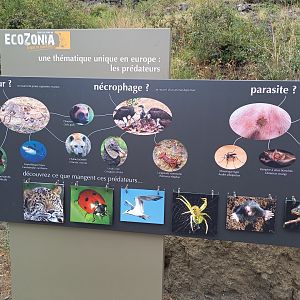 Ecozonia - Park concept explanatory sign