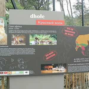 Ecozonia - Chinese dhole panel