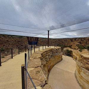 Bioparc Zoo de Doué - New african dry aviary
