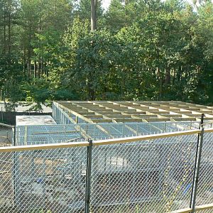 Zoo de la Flèche - Future off-show maternity den