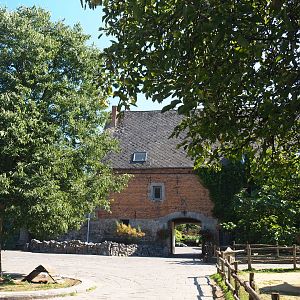 View in the Cambron Abbey farm area, 2021-09-03