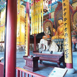 View in the large Chinese temple, 2021-09-03