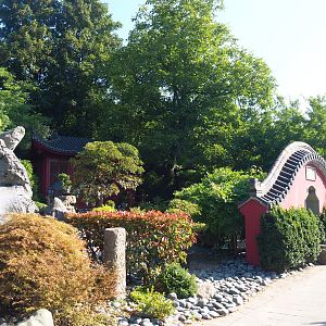 Chinese gardens - Small temple area, 2021-09-03