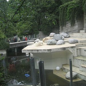 Wuppertal Zoo - Polar bear exhibit