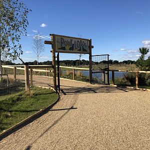 Point Lobos Entrance at Yorkshire Wildlife Park (October 2021)