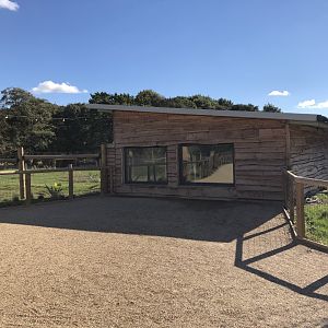 Tapir House at Yorkshire Wildlife Park (October 2021)
