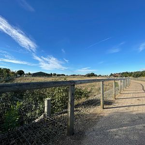 General View of Into Africa at Yorkshire Wildlife Park (October 2021)