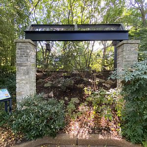 Oct. 2021 - Bird Garden - Eastern Screech Owl Exhibit