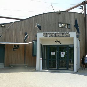 Réserve Africaine de Sigean - New reptile house exit