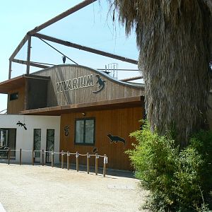 Réserve Africaine de Sigean - New reptile house entrance
