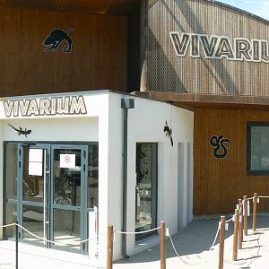 Réserve Africaine de Sigean - New reptile house entrance