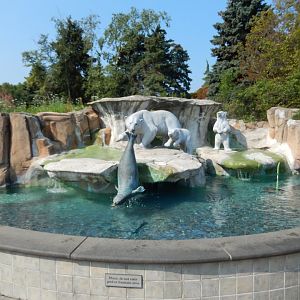 8/21/2021 - "Cool" Polar Bear & Seal Fountain