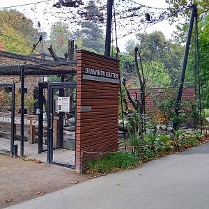 Australian water / wading bird aviary at the Darwin Crater