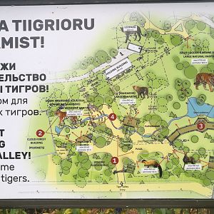 Map of the future Tiger Area