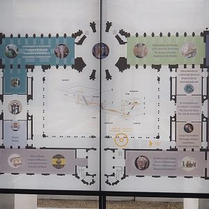 Map of the museum building, 2021-10-20