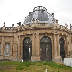 Inner courtyard facade of the museum building, 2021-10-20
