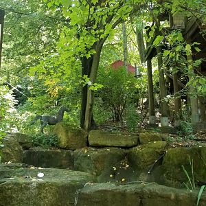 Pittsburgh 8/21 - Foal statue, kind of hidden