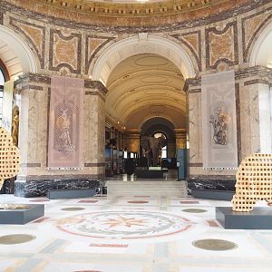 View towards the Landscapes and Biodiversity Hall from the Rotunda area, 2021-10-20