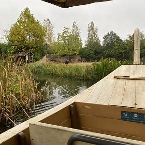 Islands Boat Trip view - Javan banteng enclosure 181021