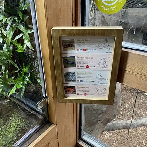 Monsoon Forest - Mixed exhibit inhabitant labels 181021