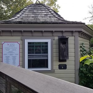 Rosamond Gifford - Flamingo winter housing