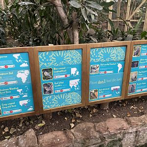 Tropical Realm - inhabitants signage 191021