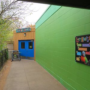 Entrance to Lorikeet Aviary